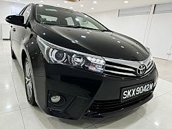 Toyota Corolla Altis 1.6L CVT Elegance LED Keyless 2015 Black